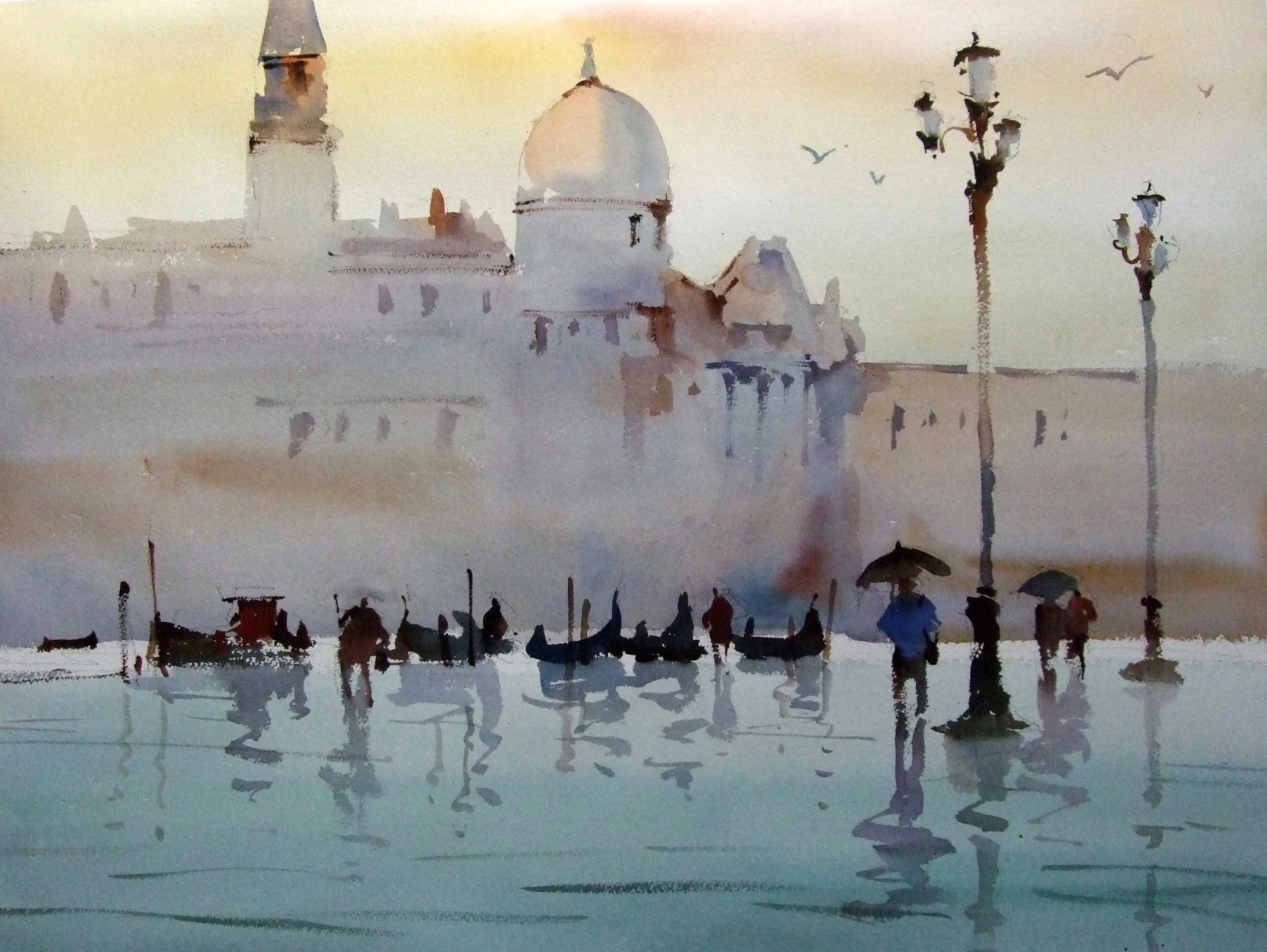 Untitled #24 — watercolor by Qian Gao